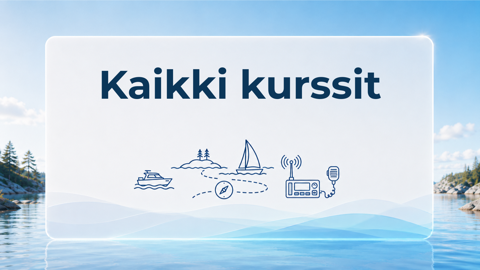 Aalto Veneilykoulu - Kaikki kurssit 12kk