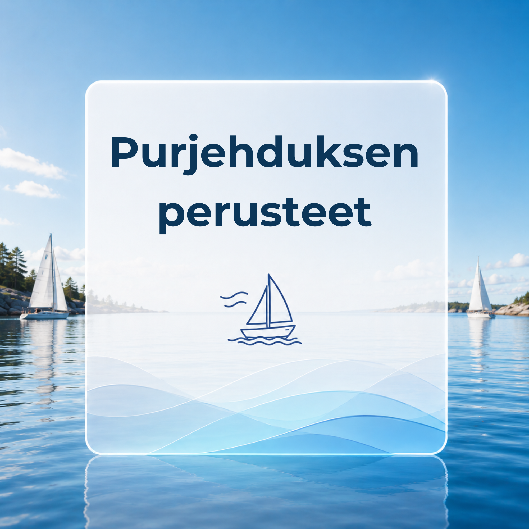 UUTTA! Purjehduksen perusteet